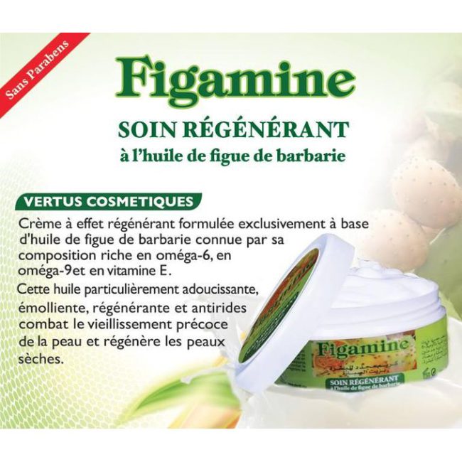Crème régénérante à l’huile de Figue de Barbarie