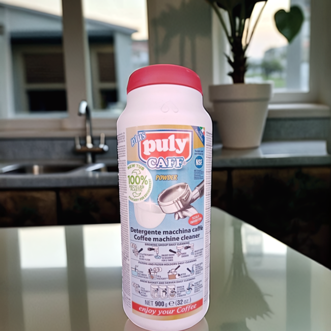 Puly CAFF Poudre nettoyante professionnelle pour machines à Espresso 900g