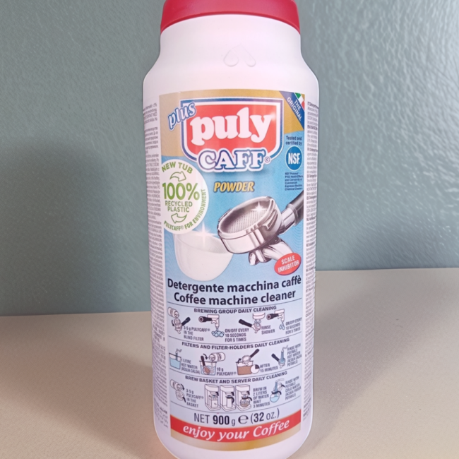 Puly CAFF Poudre nettoyante professionnelle pour machines à Espresso 900g