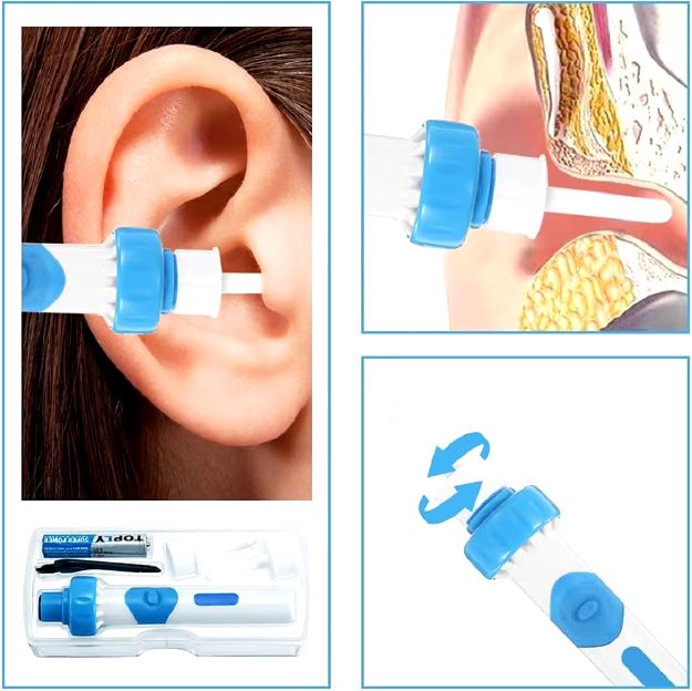 Nettoyeur d'oreille électrique sans fil